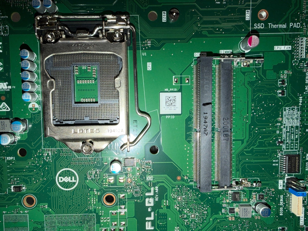 Dell OEM 0WC7KF Optiplex 7470 AIO Motherboard IPCFL-GL LGA 1151 WC7KF TESTED!