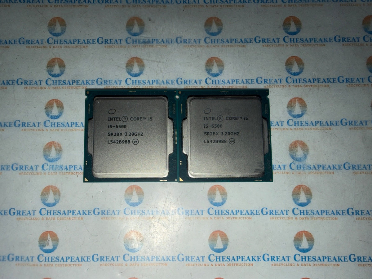 Lot of 2 Intel Core i5-6500 SR2BX Quad Core 3.20GHz LGA1151 6MB Processor TESTED