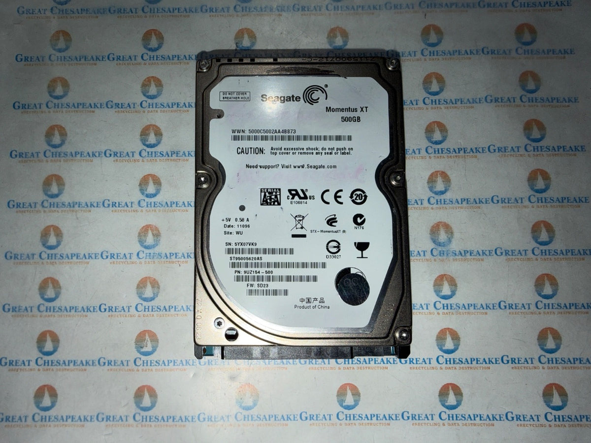 Seagate ST95005620AS 500GB 2.5" SATA Momentus XT Hard Drive TESTED!