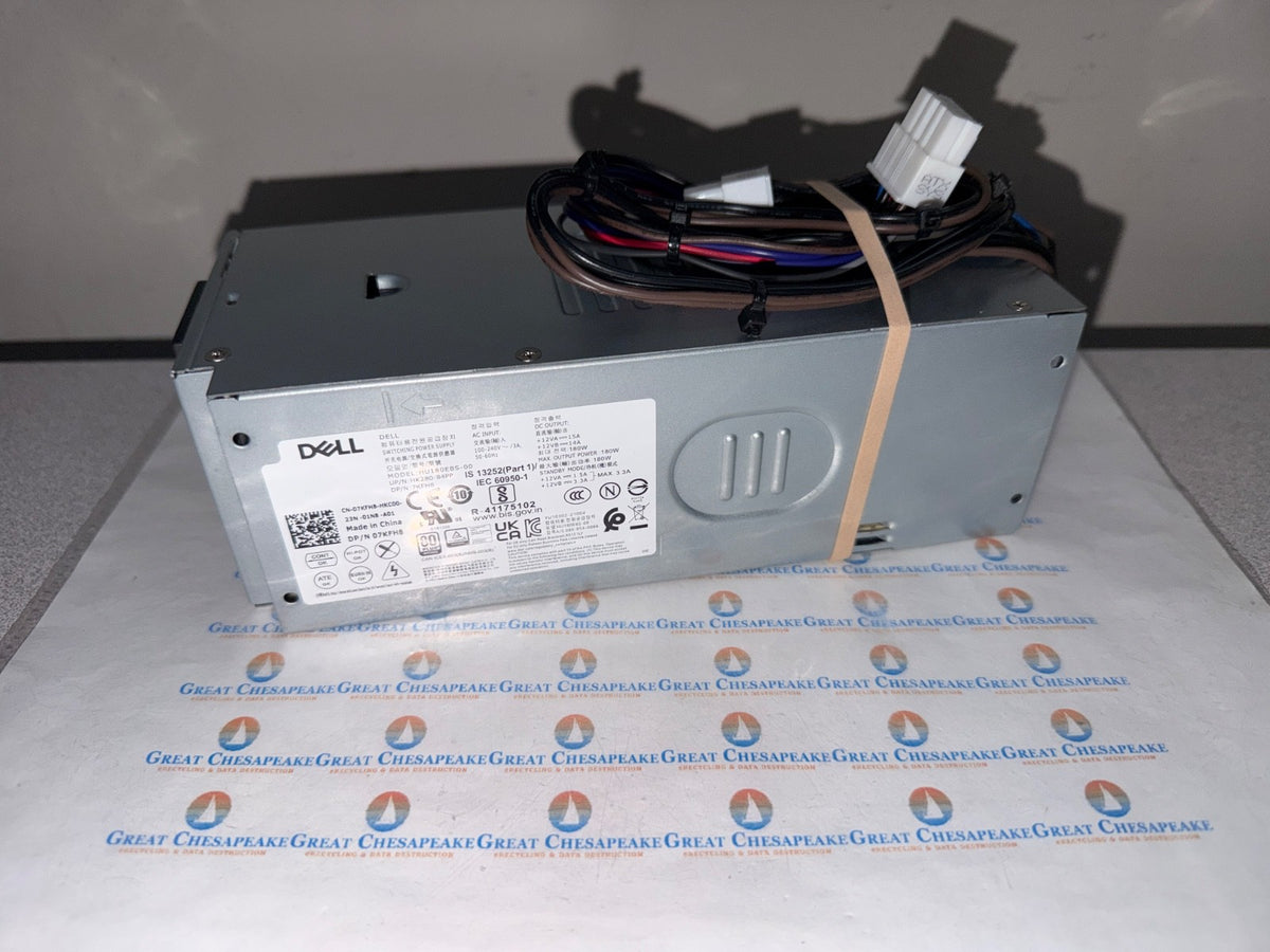 Dell 07KFH8 OptiPlex 7010 SFF/D17S 2020 8+4 Pin HU180EBS-00 Power Supply TESTED!