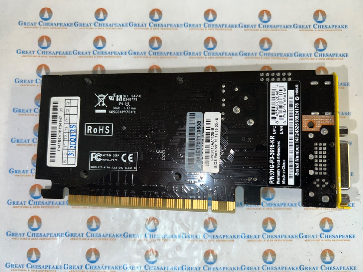 EVGA 01G-P3-2615-KR NVIDIA GEFORCE GT 610 1GB DDR3 PCIE GRAPHICS CARD TESTED!