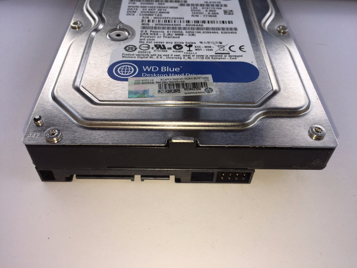 Western Digital WD5000AAKX-60U6AA0 Blue 500GB 3.5" HDD TESTED!