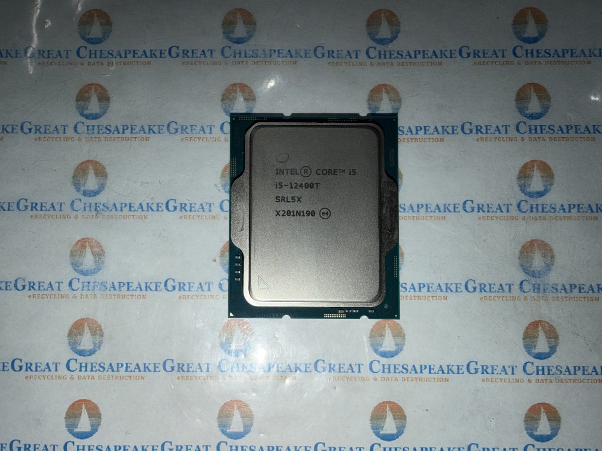 Intel Core i5-12400T SRL5X 6-Core 12-Thread 1.80GHz LGA1700 CPU Processor TESTED