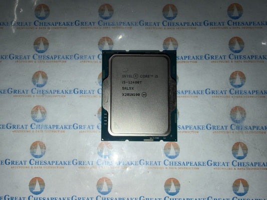 Intel Core i5-12400T SRL5X 6-Core 12-Thread 1.80GHz LGA1700 CPU Processor TESTED