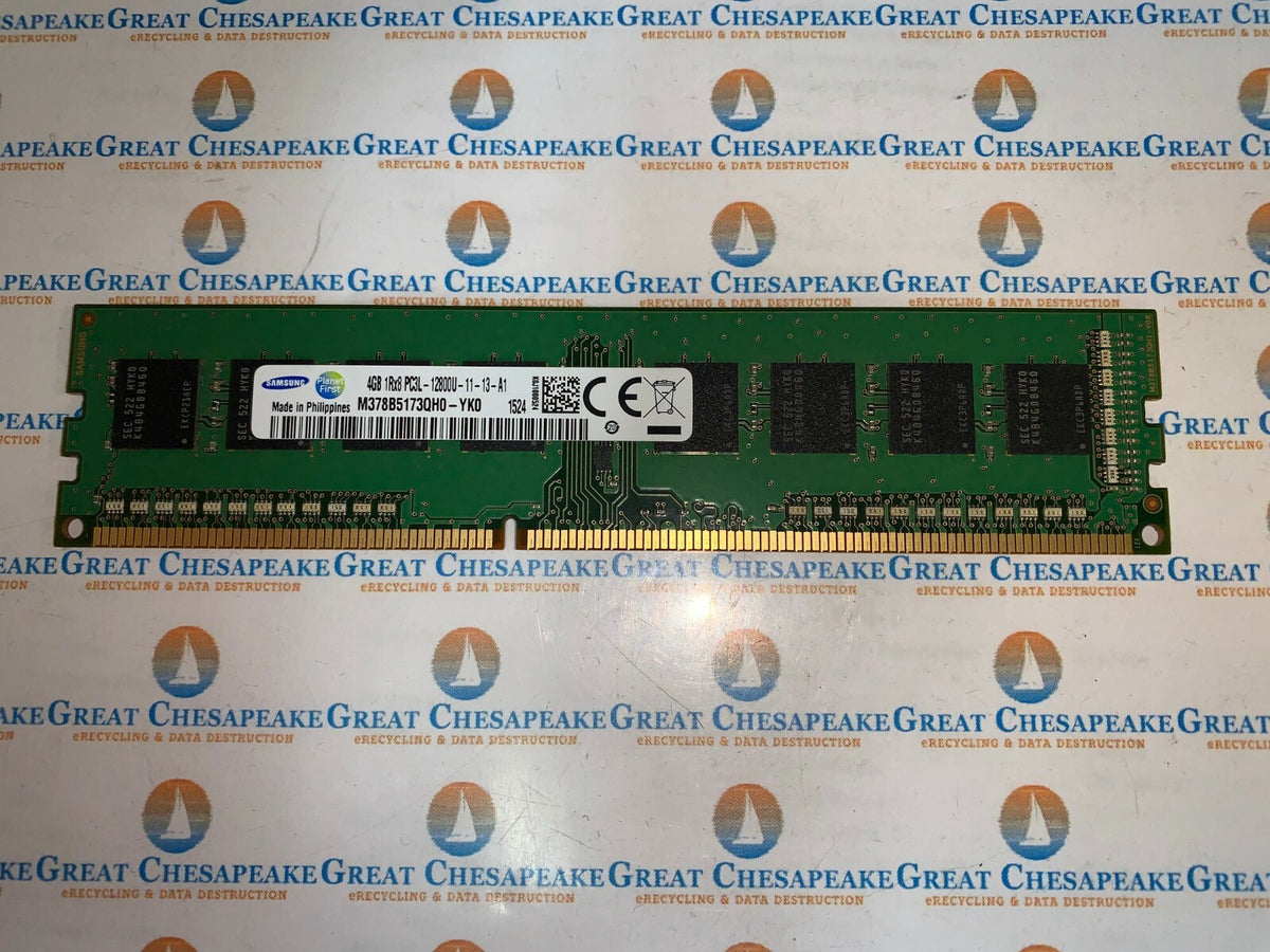 Samsung M378B5173QH0-YK0 4GB Module DDR3 1600MHz PC3L-12800U NON-ECC  RAM TESTED