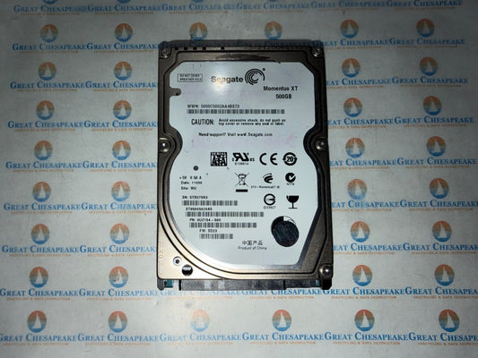 Seagate ST95005620AS 500GB 2.5" SATA Momentus XT Hard Drive TESTED!