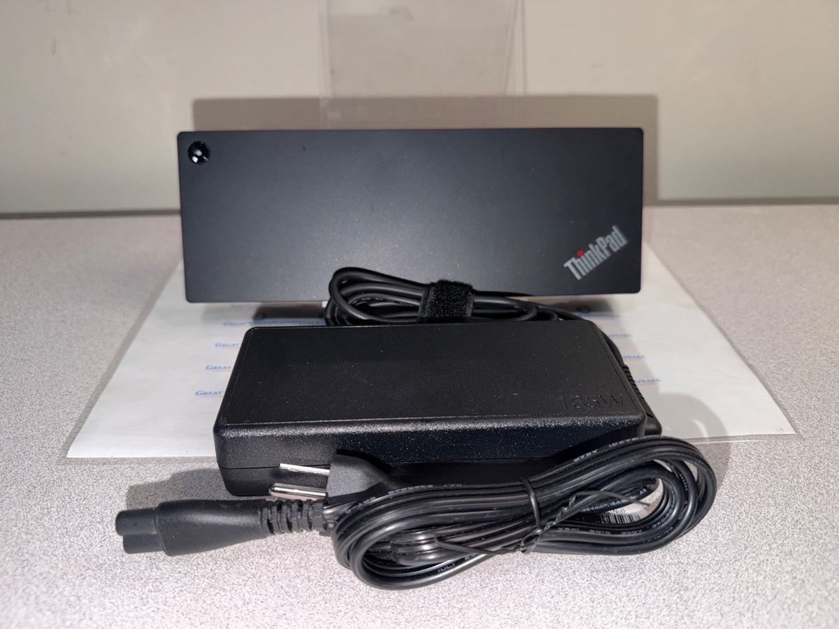 Lenovo Model DBB9003L1 ThinkPad Thunderbolt 3 Dock Station Type:40AC wAC Adapter