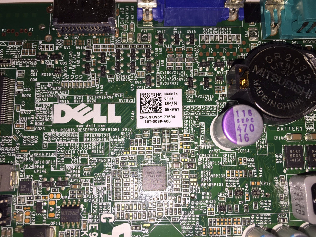 Dell 0NKW6Y Optiplex 775 780 790 GX790 USFF Motherboard LGA 115X NKW6Y TESTED!