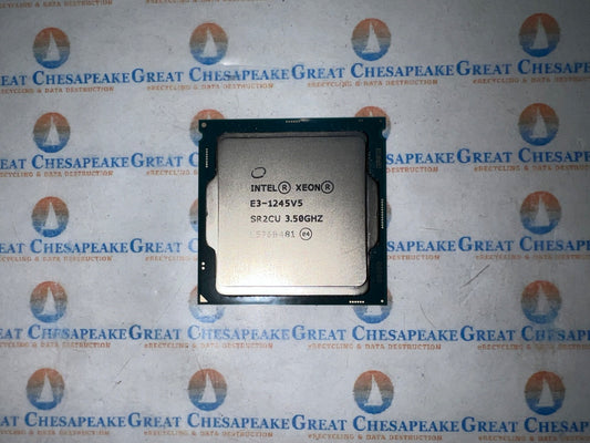 Intel XEON E3-1245V5 SR2CU 3.50GHz LGA1151 8MB Quad Core Processor TESTED!