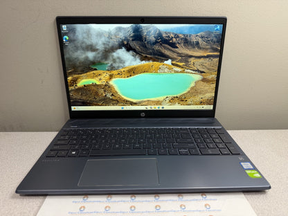 HP 15-cs2073cl Pavilion i7-8565U 256GB SSD 16GB Ram Win11Pro 1920x1080 w/Charger