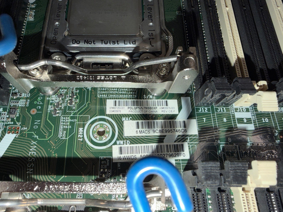 HP 667253-001 ML350p Gen8 System Board 635678-002 w/CPU TESTED!