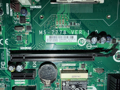 HP 716188-001 Pavilion 500 Socket FM2 DDR3 Motherboard w/ I/O Shield TESTED!