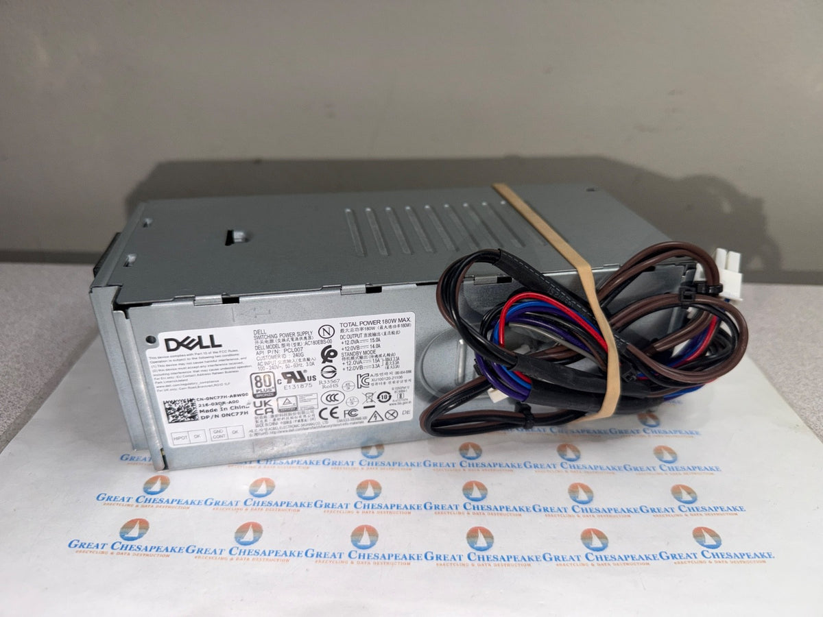Dell AC180EBS-00 0NC77H 180W Power Supply Inspiron 3910 3690 3710 3020 TESTED!