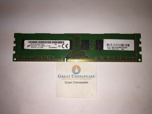 Micron MT16JTF51264AZ-1G6K1 4GB PC3-12800U DDR3 Non-ECC Memory Module TESTED!