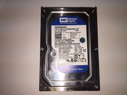 Western Digital WD5000AAKX-75U6AA0 500GB 3.5" SATA WD5000AAKX 7200RPM TESTED!