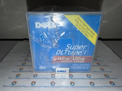 SEALED 5 Pack NEW Dell 09W085 Super DLT Tape1 160/320GB SDLT 220 320 160GB/320GB