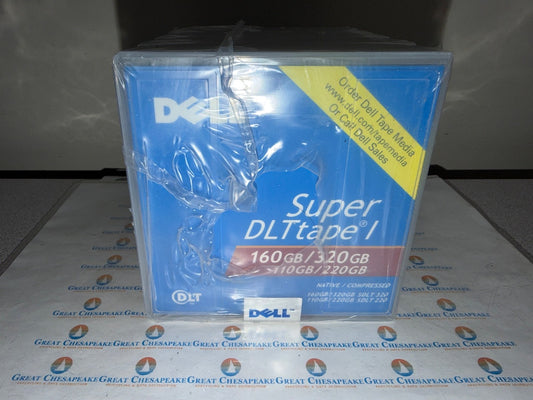 SEALED 5 Pack NEW Dell 09W085 Super DLT Tape1 160/320GB SDLT 220 320 160GB/320GB