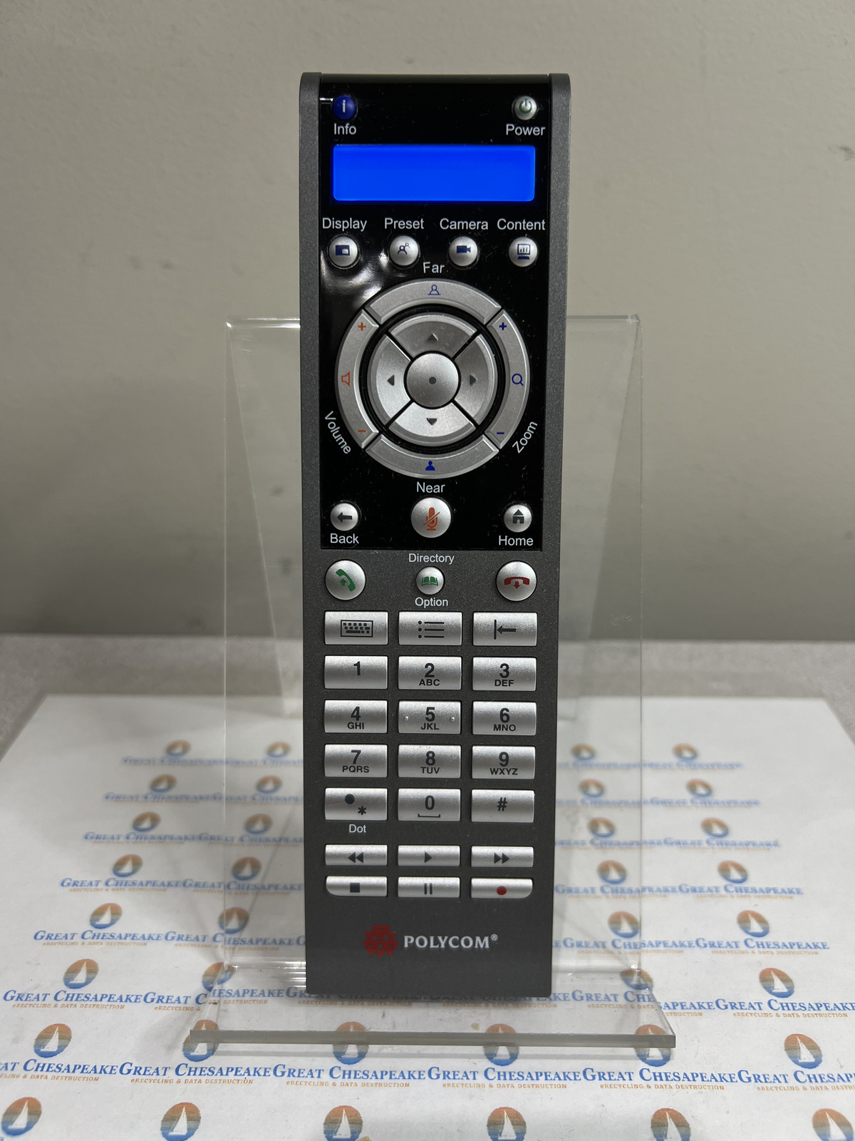 PolyCom HDX Remote Control for 2201-52556-001 For 4000 6000 7000 8000 9000 HDX