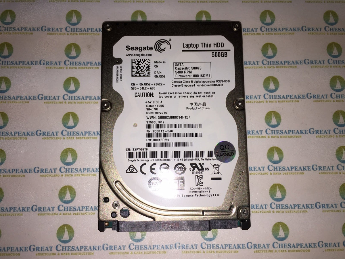 Seagate ST500LT012 Momentus Thin 500GB Internal 5400RPM 2.5" HDD SATA TESTED!