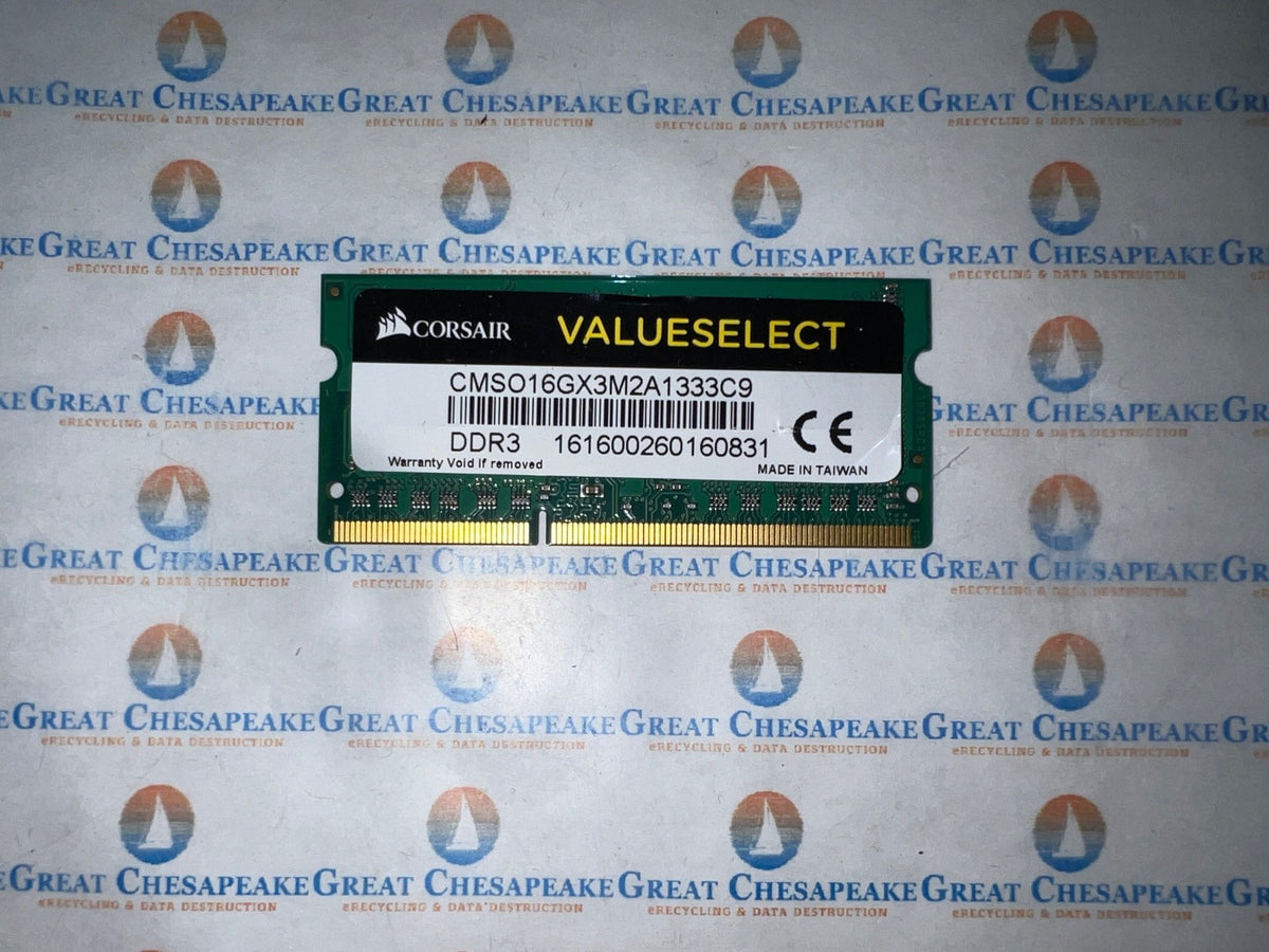 Corsair CMSO16GX3M2A1333C9 8GB DDR3 1333MHz Laptop Ram TESTED!