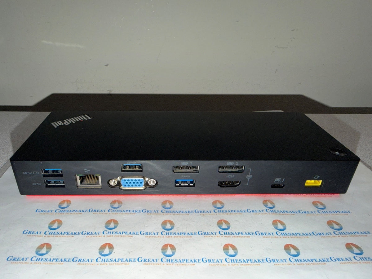 Lenovo Model DBB9003L1 ThinkPad Thunderbolt 3 Dock Station Type:40AC wAC Adapter