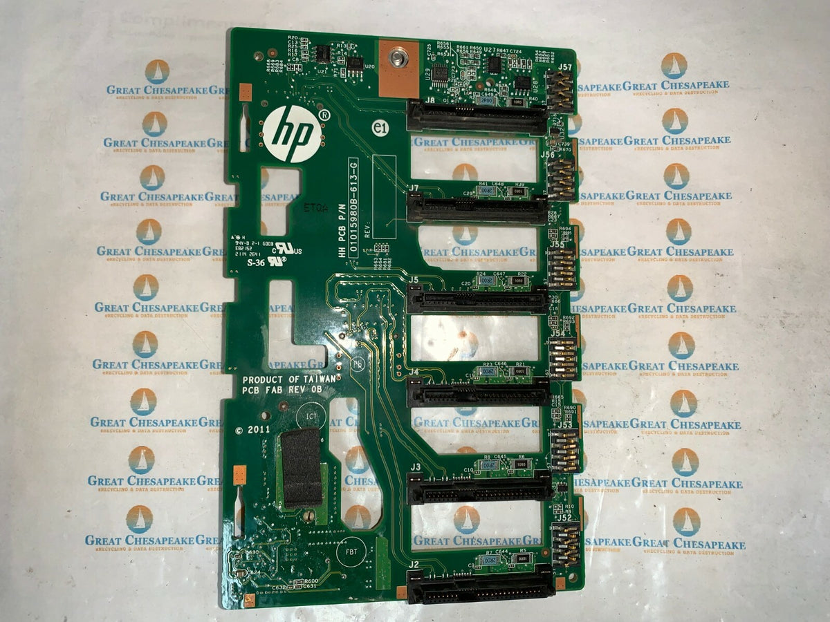 HP 667278-001 638929-001 ML350 G8 3.5" BACKPLANE BOARD ML350E TESTED!