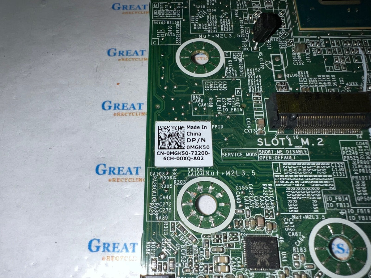 Dell 0MGK50 Optiplex 3040M Micro Mini Motherboard LGA1151 DDR3L TESTED!