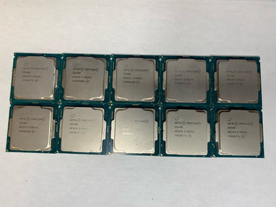 *Lot of 10* Intel Pentium G5400 SR3X9 3.70GHz LGA1151 Dual Core CPU TESTED!