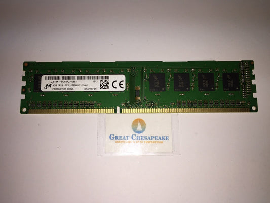 Micron MT8KTF51264AZ-1G6E1 4GB DDR3 PC3L-12800U Non ECC Desktop Ram TESTED!