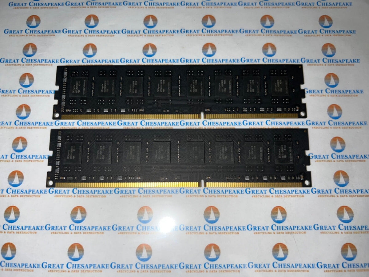 "Lot of 2" SKHynix H5TC4G43AFR 8GB Total (4GBx2) DDR3L SDRAM RAM Memory TESTED!