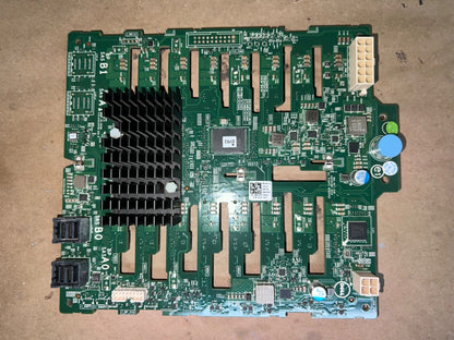 DELL 0XWP8P HARD DRIVE BACKPLANE 2.5 INCH 16 BAY FOR DELL T430 T630 TESTED!