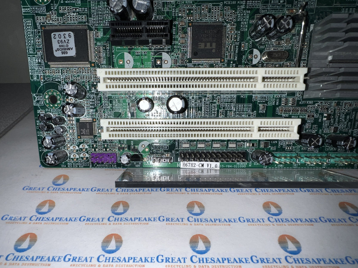 Powerspec H67H2-CM V1.0 System Motherboard w/Faceplate TESTED!