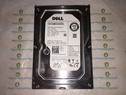 Dell Western Digital WD5003ABYX-18WERA0 500GB SATA 7200RPM 3.5" 1KWKJ TESTED!