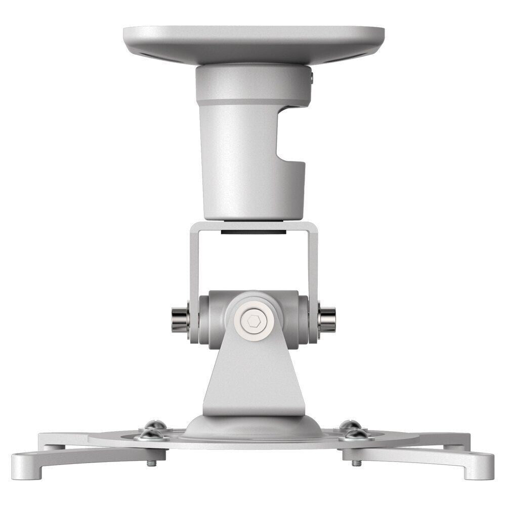 NEW AMER Projector Mount - Ceiling Bracket LCD DLP Tilt 360° Swivel 30lbs White!