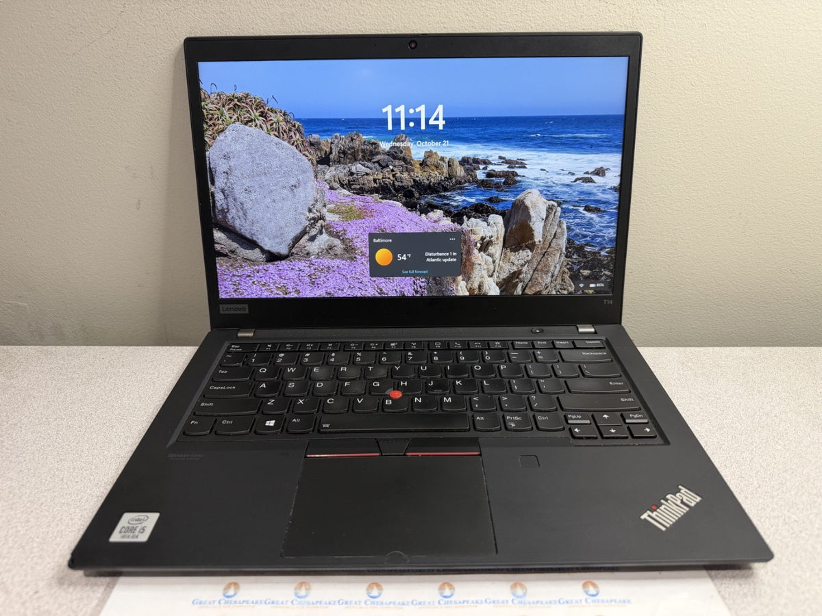 Lenovo ThinkPad T14 Gen1 512GB SSD 16GB Ram i5-10210U Win11Pro w/Charger!