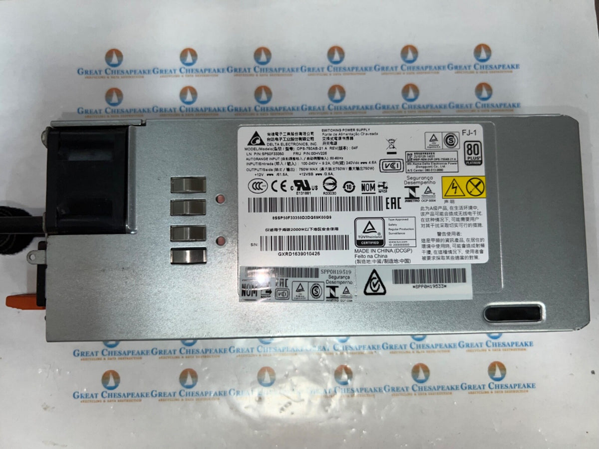 Delta DPS-750AB-21 A 750W Server Power Supply for Lenovo D350 RD650 RD550 RD450