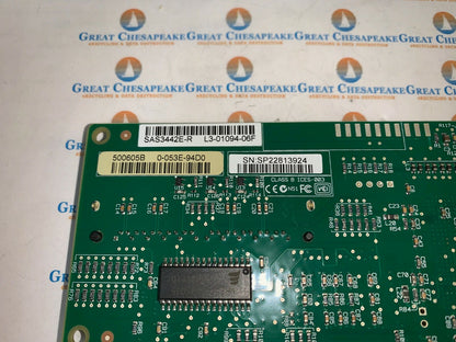 LSI L3-01094-06F SAS3442E-R PCI-E SAS RAID Controller Card TESTED!