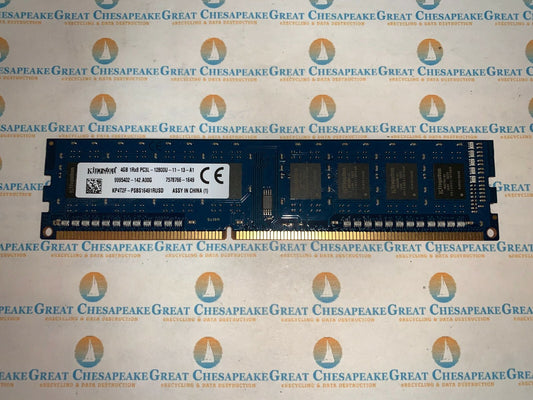 Kingston KP4T2F-PSBS 4GB PC3L-12800U DDR3-1600 DIMM NonECC TESTED!