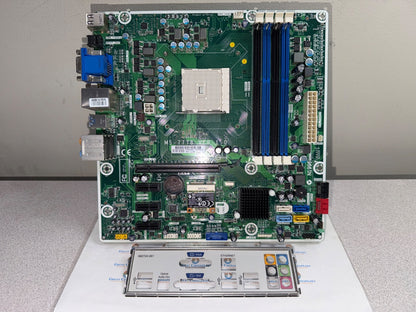 HP 716188-001 Pavilion 500 Socket FM2 DDR3 Motherboard w/ I/O Shield TESTED!