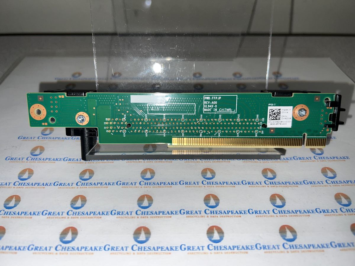 Dell 0W6D08 EMC PowerEdge R640 Riser Card For CPU PCI-E x16  TESTED!