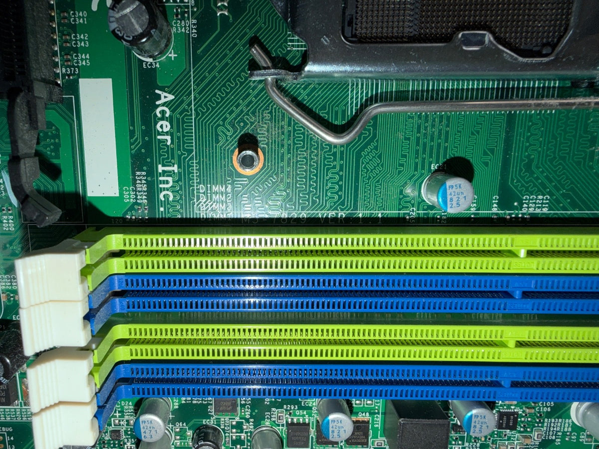 ACER MSI MS-7829 LGA1150 Motherboard Acer DDR3 HDMI VGA USB3 w/Faceplate TESTED!
