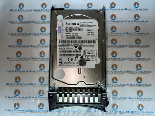Toshiba AL13SXB300N 300GB 2.5" SAS 15kRPM Server Drive w/Caddy TESTED!