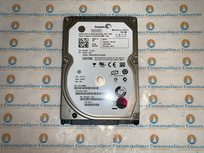 Seagate Momentus ST9160411ASG 160GB SATA 7200RPM 2.5" Hard Drive TESTED!