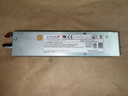 SuperMicro PWS-206B-1R 200W Redundant 1U Battery Backup Server Power Supply