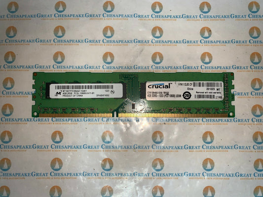 Micron MT16KTF51264AZ-1G4K1 4GB PC3L-10600U 240pin TESTED!