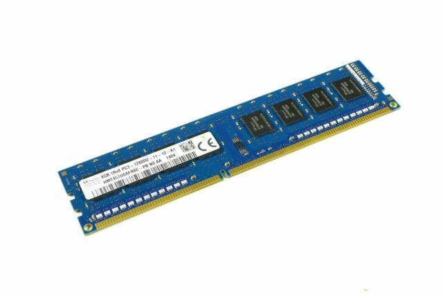"Lot of 2" Hynix HMT451U6AFR8C-PB 8GB Total (4GBx2) PC3-12800U DIMM DDR3 SDRAM